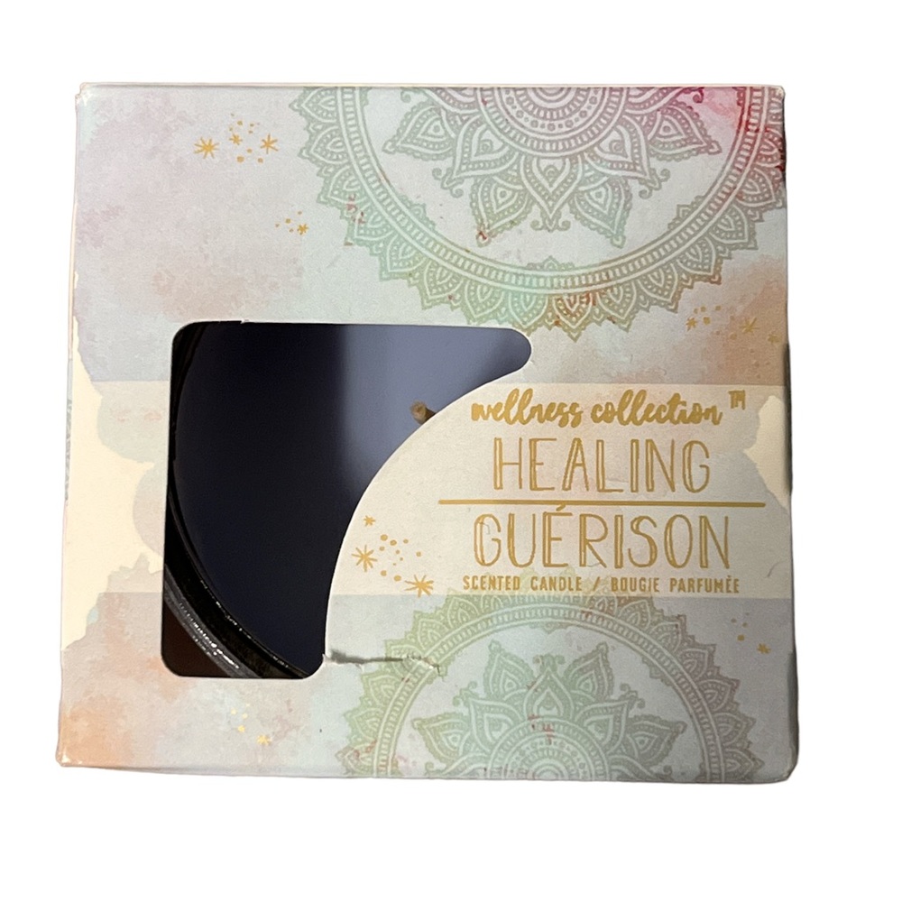 Wellness Collection healing scented candle